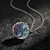 Taoist Tai Chi Yin Yang Bagua Circle Pendant